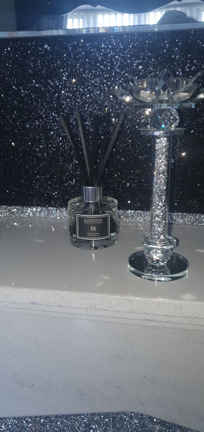 Customer photo review of Inspired By Peony and Blush Suede - 15 - Home Reed Diffuser