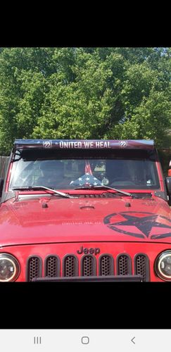 Customer photo review of Aerolidz Light Bar Cover - 50” 52” - Clear -  Dual Row