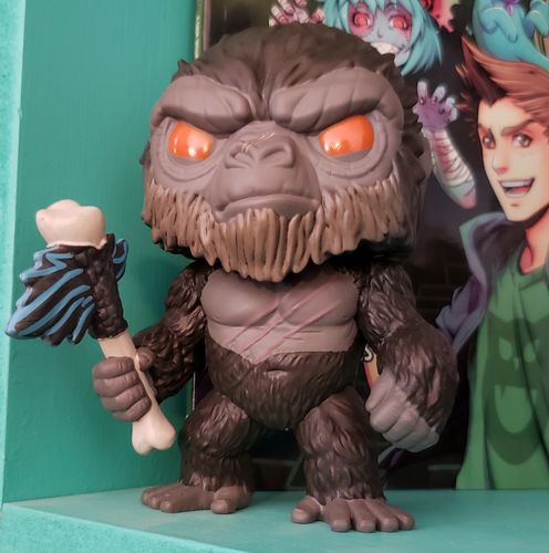 Customer photo review of 1021 FUNKO POP movies : King Kong with battle axe - Godzilla vs. Kong