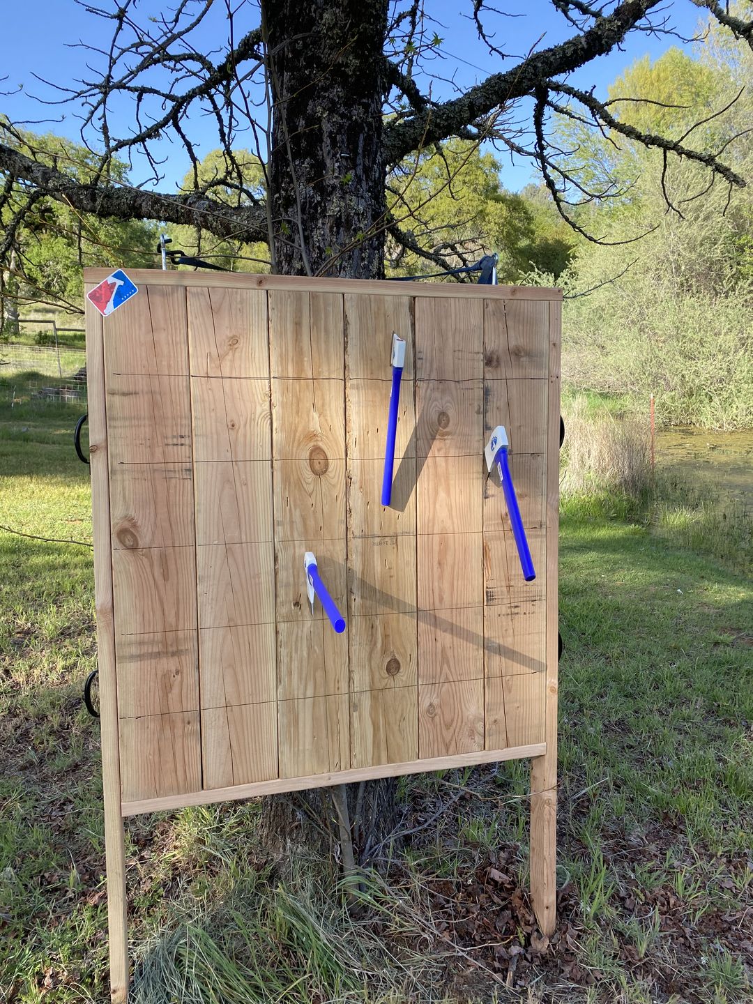 Customer photo review of WATL Kill Shot™ Throwing Axe