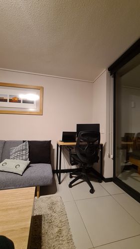 Customer photo review of Escritorio de computador MIMA 90 x 50 Negro
