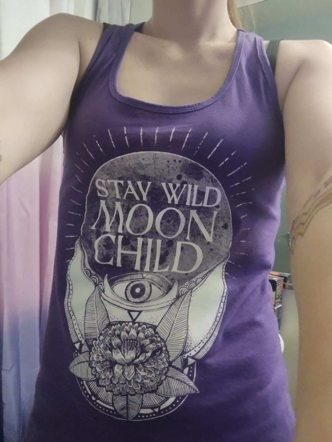 Customer photo review of Stay wild moon child