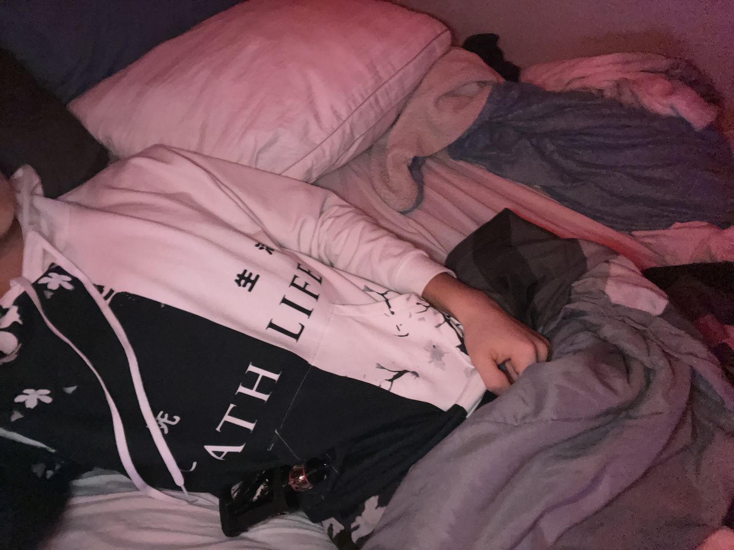 Customer photo review of Death & Life Hoodie