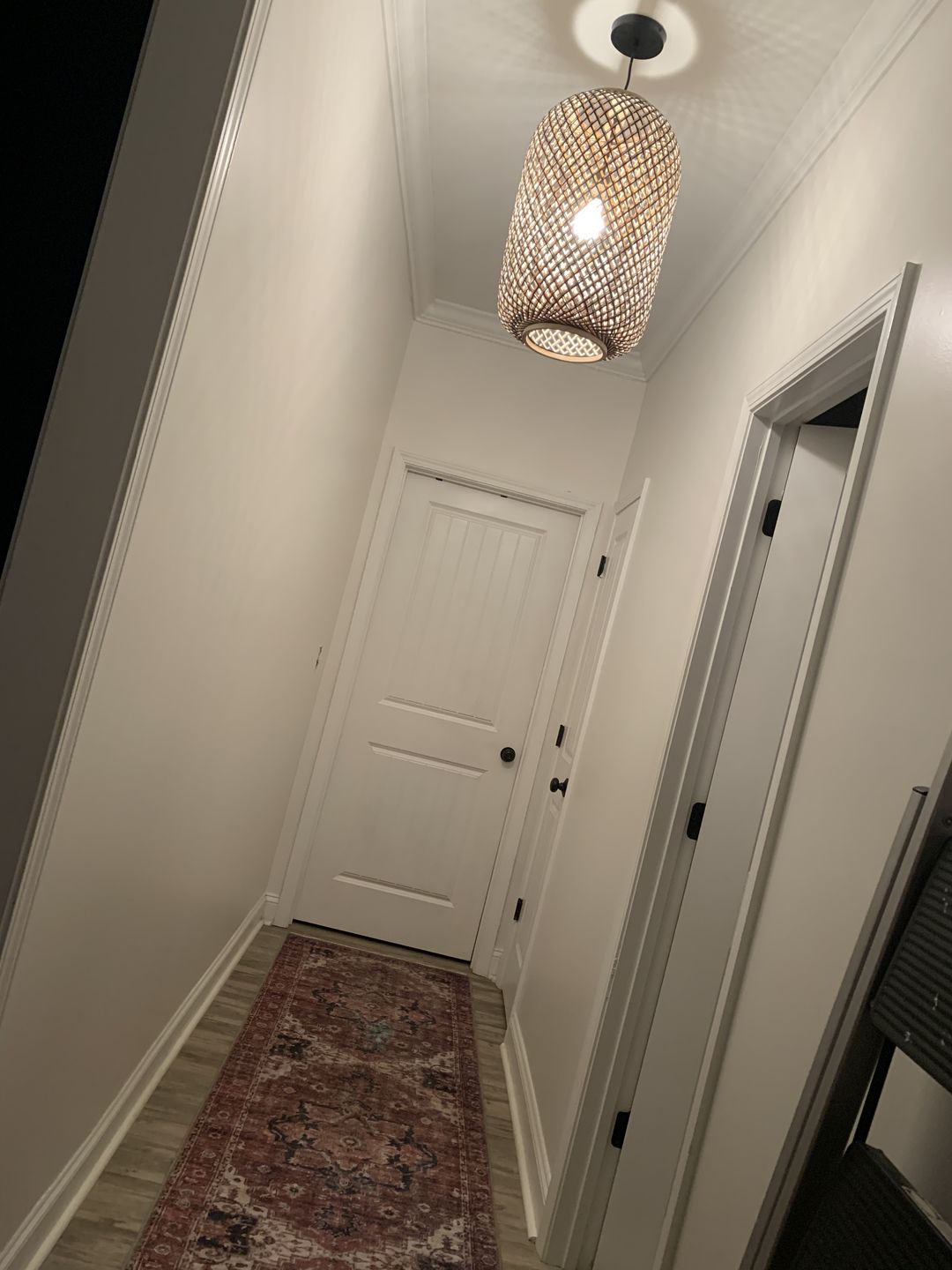 Customer photo review of Distressed Vintage Cezanne Terracotta Runner