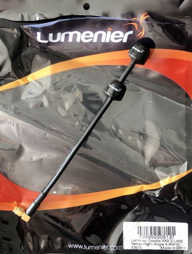 Customer photo review of Lumenier Double AXII 2 Long Range Right-Angle 5.8GHz Antenna (RHCP)