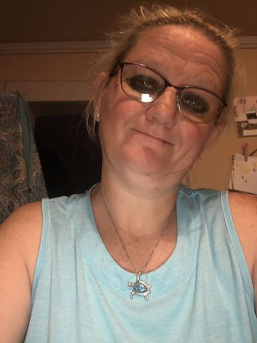 Customer photo review of Save a Turtle Necklace