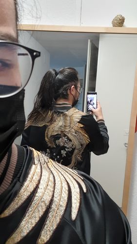 Customer photo review of Phoenix Sukajan Souvenir Jacket