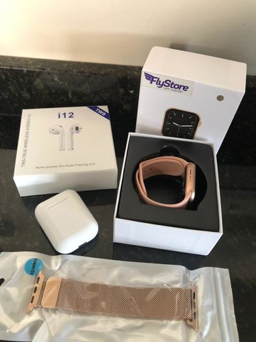 Customer photo review of Iwo Infinity Series 6  - 40/44MM + [ BRINDE ] 12x Frete Grátis