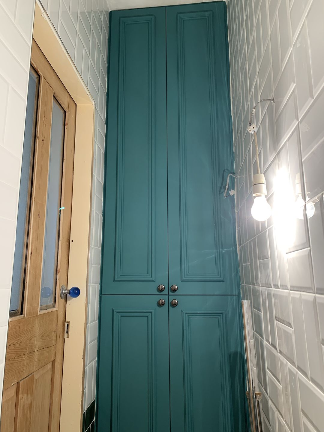 Customer photo review of Black Nickel Monmouth Cupboard Handles
