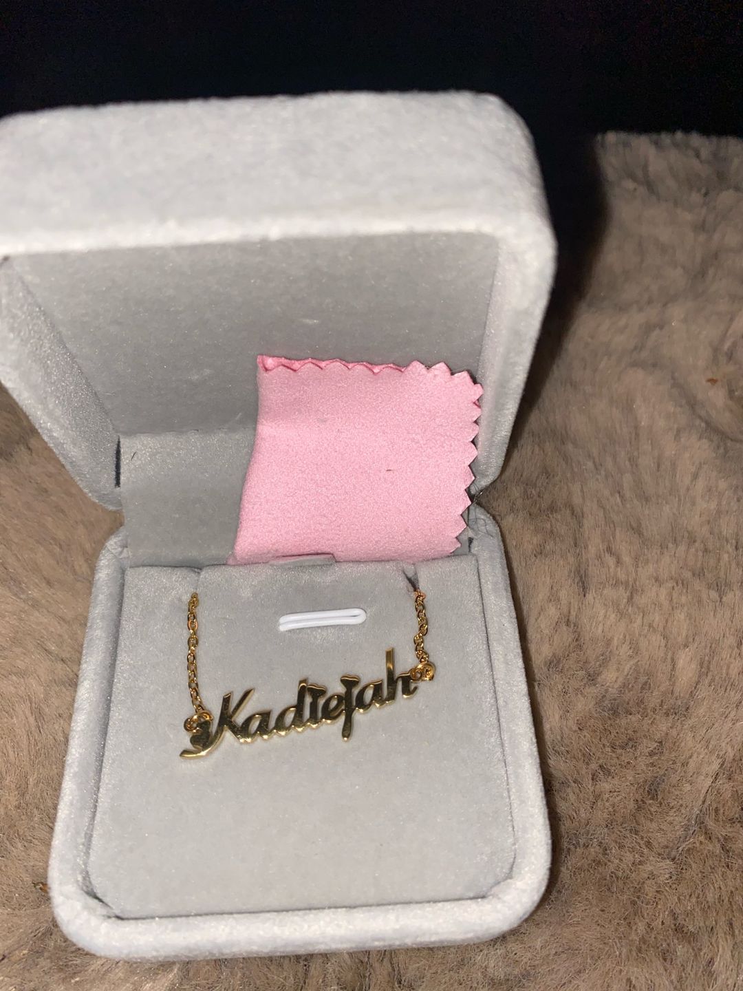 Customer photo review of MUSE CUSTOM ANKLET