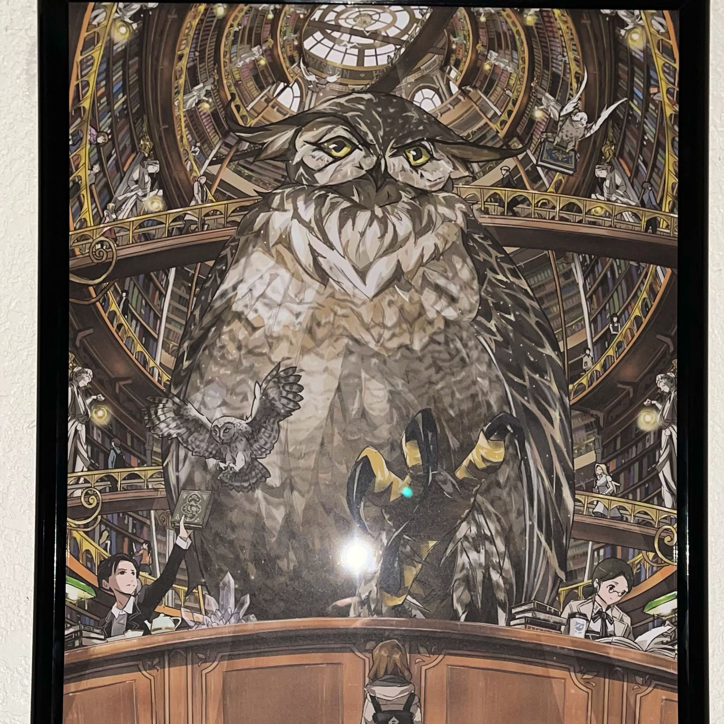 Customer photo review of Book Keeper (18 x 24)