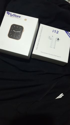 Customer photo review of Iwo Infinity Series 6  - 40/44MM + [ BRINDE ] 12x Frete Grátis