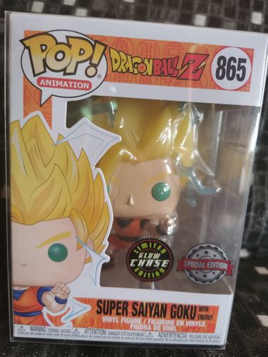 Customer photo review of 865 FUNKO POP animation : Goku Super Saiyan 2 Dragon Ball z chase glow (special edition)