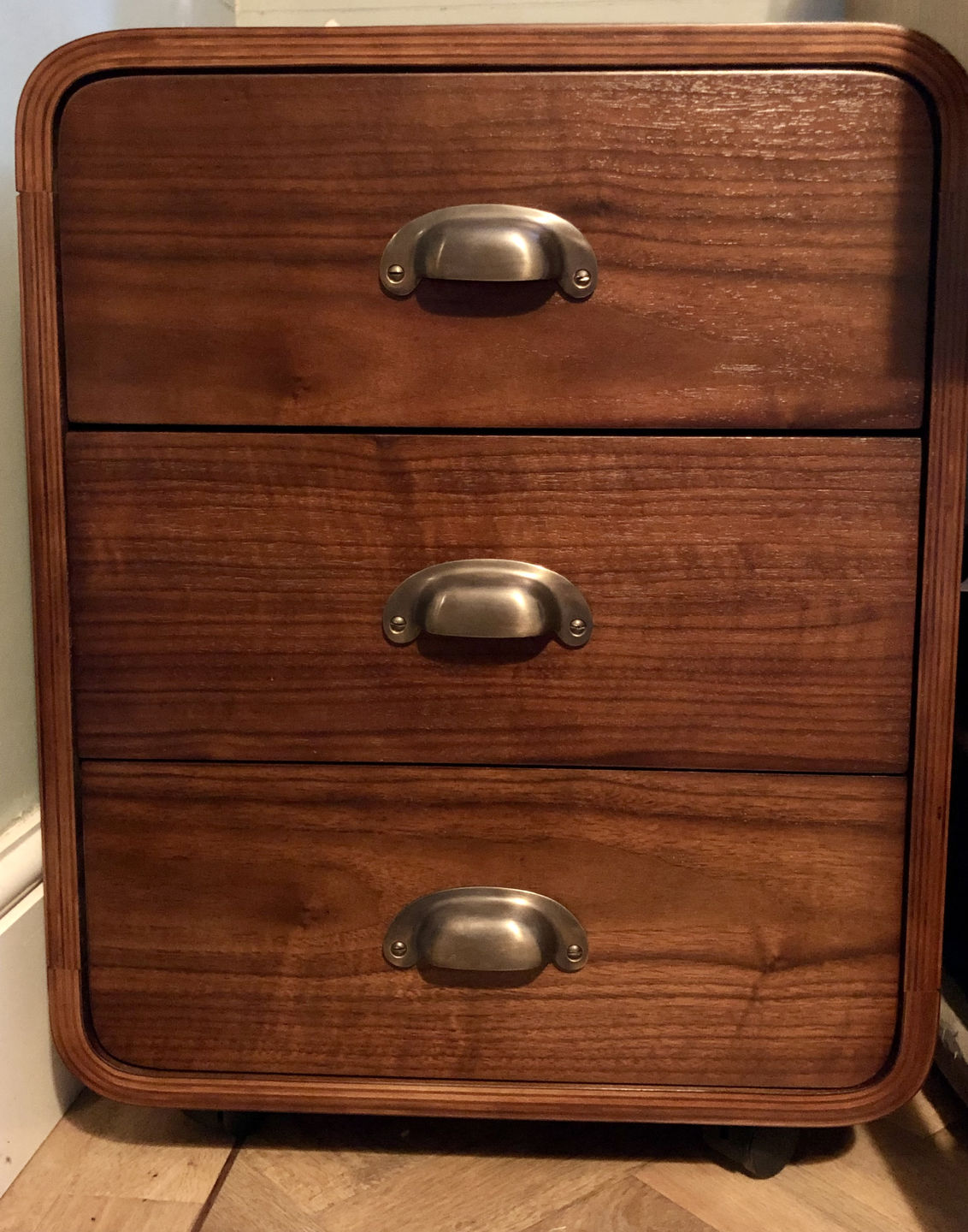 Customer photo review of Classic Aged Bronze Cupboard Handles