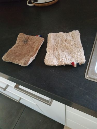 Customer photo review of Éponge Lavable & écologique HEYJUTE®