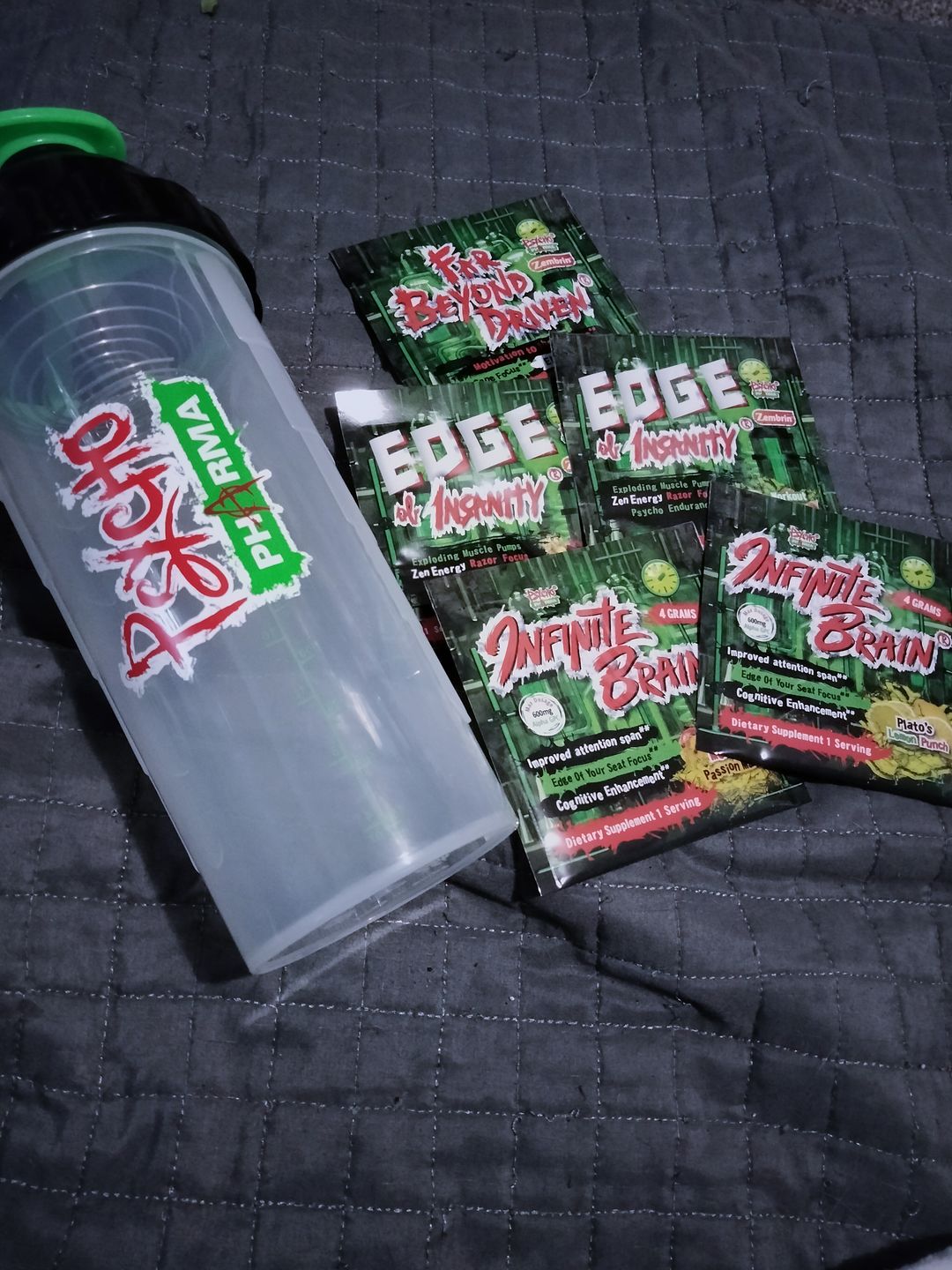 Customer photo review of Psycho Pharma Shaker Cup (Bonus)