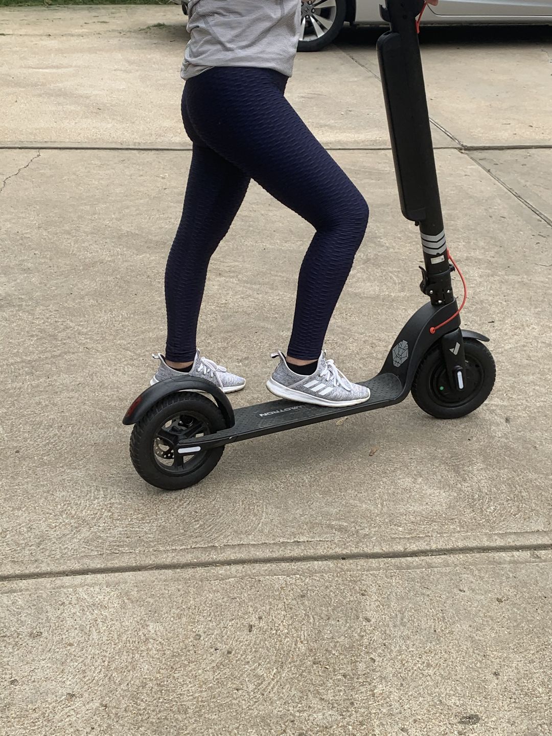 Customer photo review of Anti-Cellulite High Waisted Textured Leggings