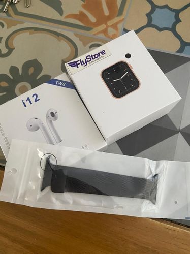 Customer photo review of Iwo Infinity Series 6  - 40/44MM + [ BRINDE ] 12x Frete Grátis