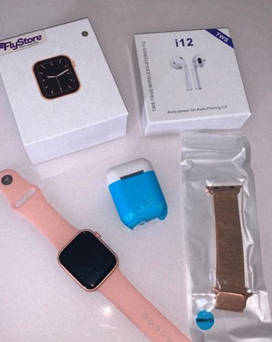 Customer photo review of Iwo Infinity Series 6  - 40/44MM + [ BRINDE ] 12x Frete Grátis