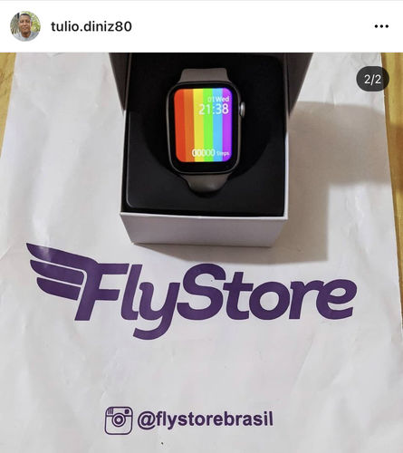 Customer photo review of Iwo Infinity Series 6  - 40/44MM + [ BRINDE ] 12x Frete Grátis