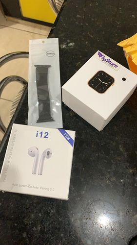 Customer photo review of Iwo Infinity Series 6  - 40/44MM + [ BRINDE ] 12x Frete Grátis