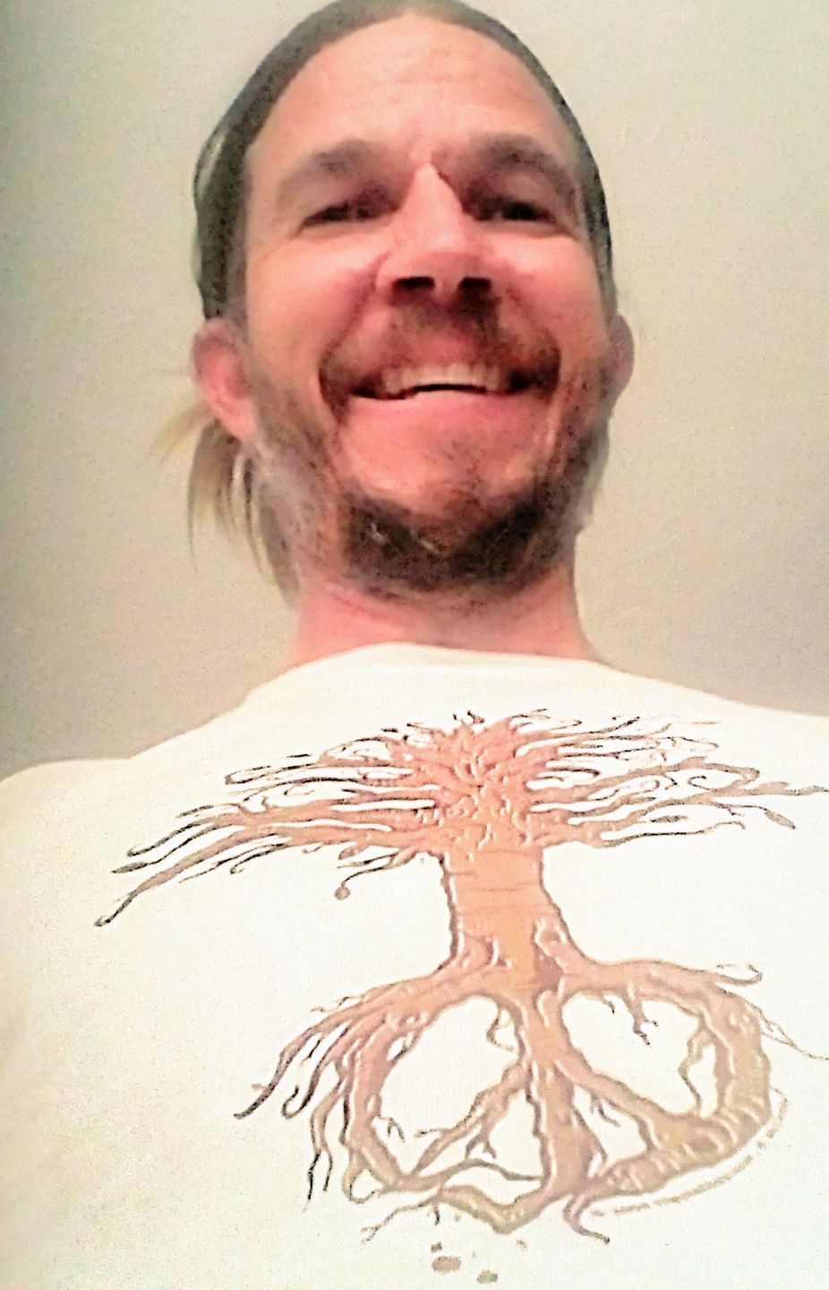 Customer photo review of Tree of Life Peace T Shirt