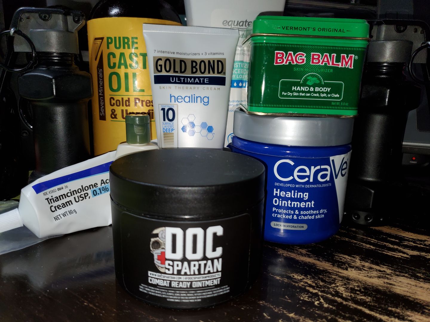 Customer photo review of Combat Ready Ointment - Mother of All Bottles (MOAB)