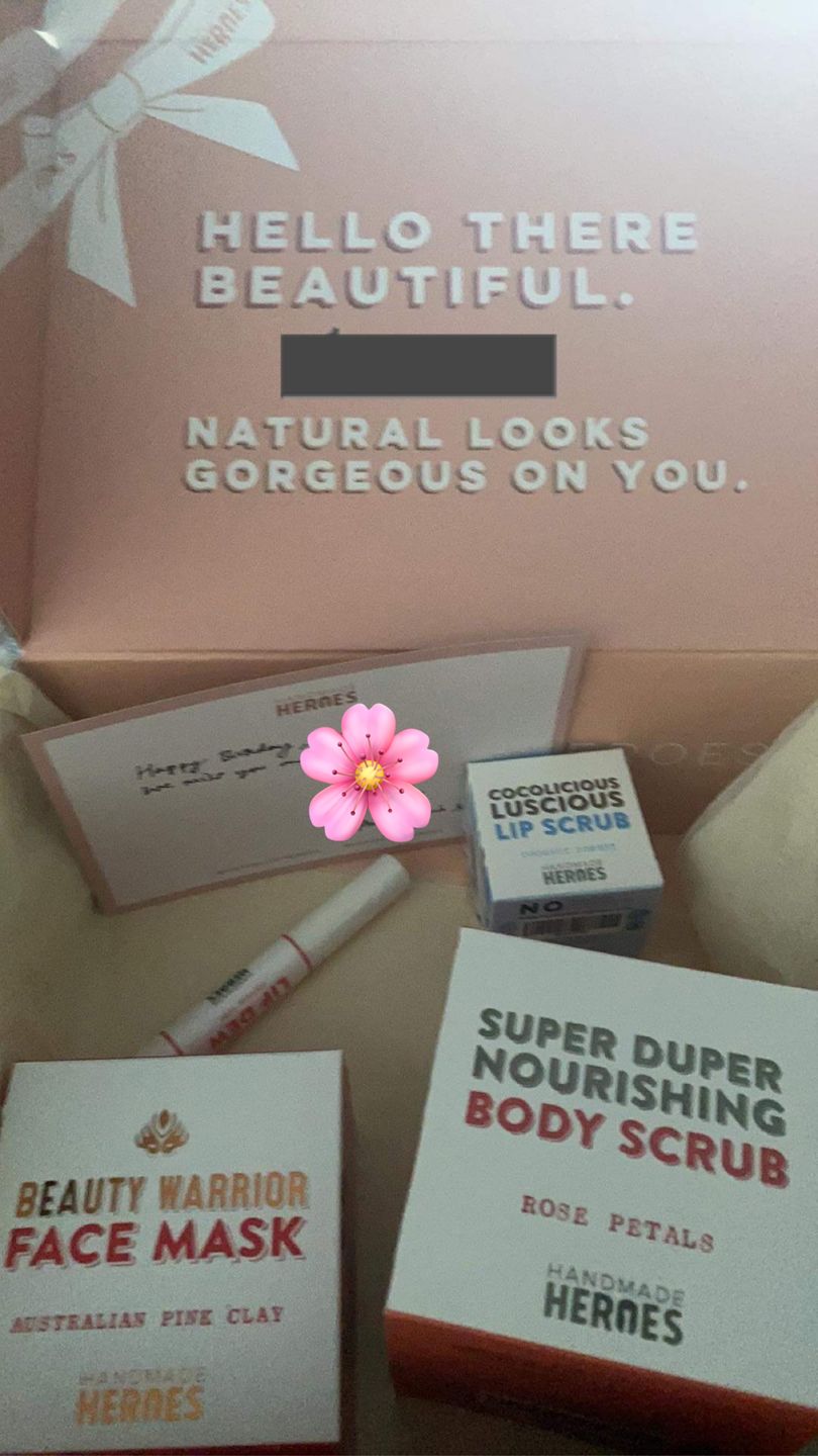 Customer photo review of Best Seller Care Package