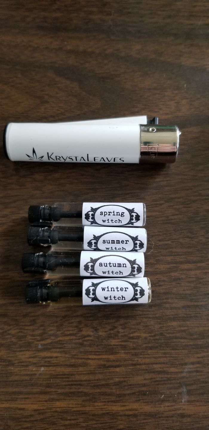 Customer photo review of The 4 Seasons of the Witch - Sample Set