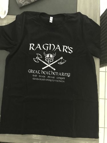 Customer photo review of T-SHIRT VIKING RAGNAR LODBROK