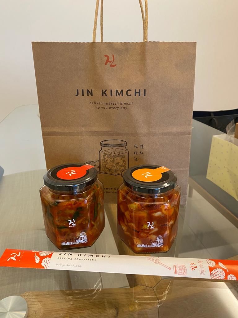 Customer photo review of JIN "Radish" Kimchi