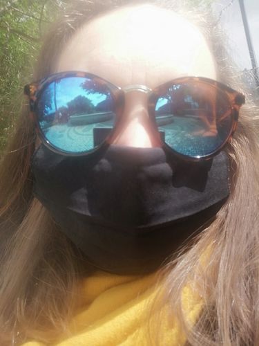 Customer photo review of Set Antiestrés - Colgante & pulsera de piedras naturales - 108 cuentas