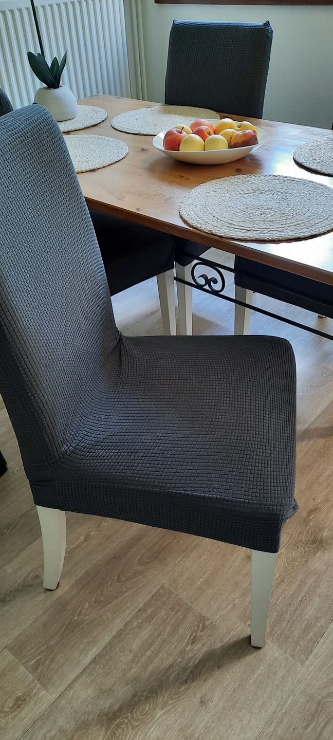 Customer photo review of Gris - Housses de chaises - 100% Waterproof et Ultra résistantes
