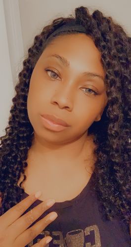 Customer photo review of Neala Brown Contact Lenses(12 months wear)