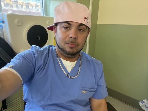 Customer photo review of 8mm Stainless Steel Cuban Link Chain Necklace