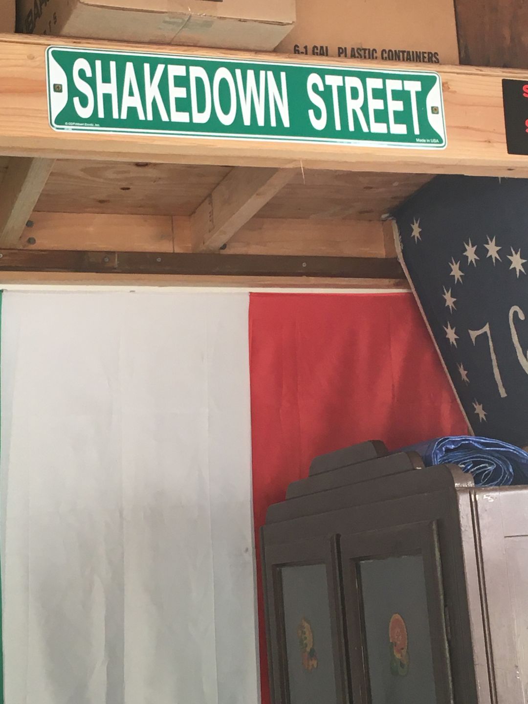 Customer photo review of Grateful Dead Shakedown Street Sign