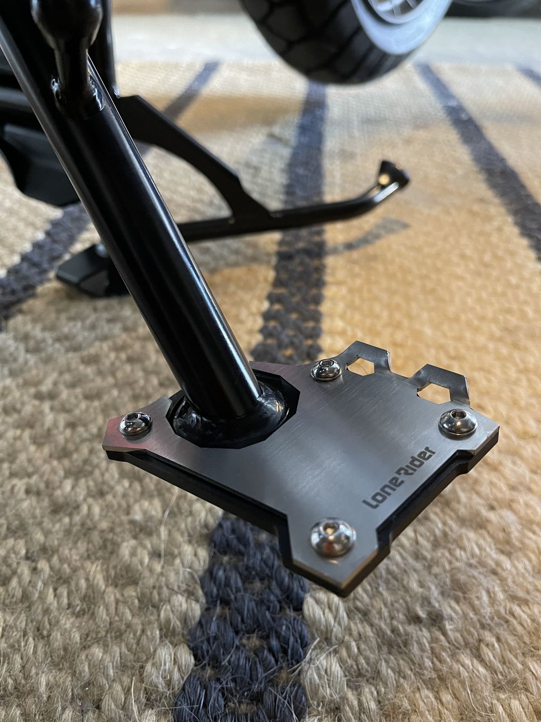 Customer photo review of Side Stand Foot Extension BMW R1200 GS Adventure / BMW R1250 GS Adventure