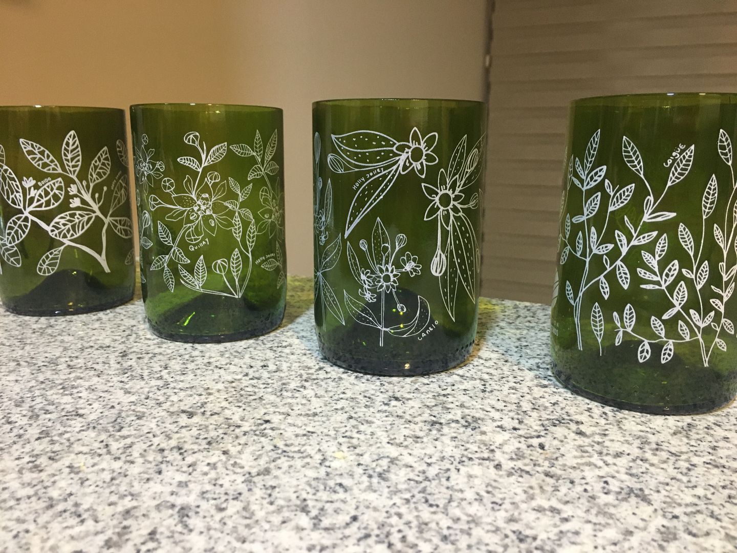 Customer photo review of Reforestemos Juego de 4 Vasos