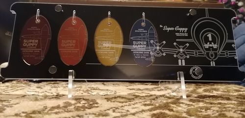 Customer photo review of ©TAGDISPLAYsystem - #TDS_solidGuppy - Frame for Planetags® "Super Guppy" Solid colors