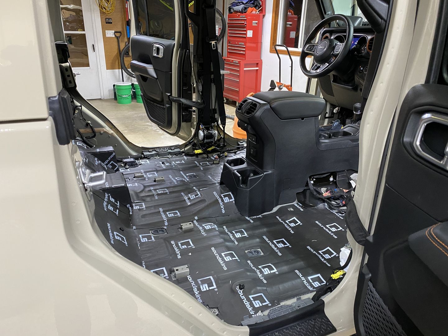 Customer photo review of SoundSkins Pro Plus | Workshop Kits