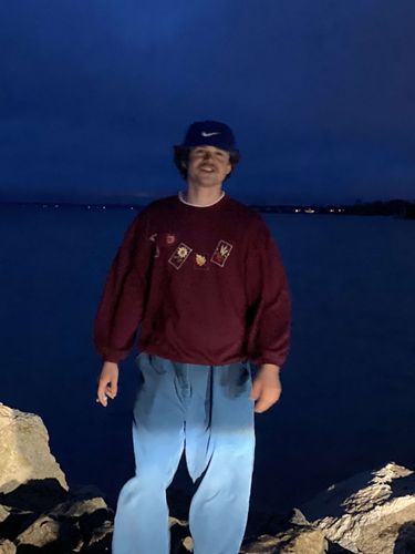 Customer photo review of LL Bean Corduroy Pants Size 12