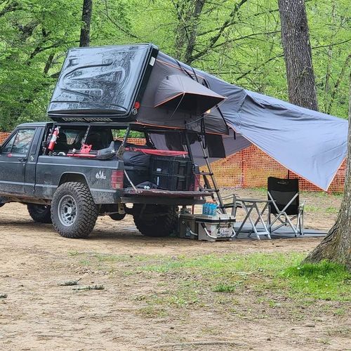 Customer photo review of Centori Atlas Awning for Roof Top Tent