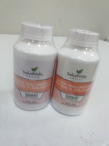 Customer photo review of Biotina, Ácido Hialurónico y Colágeno