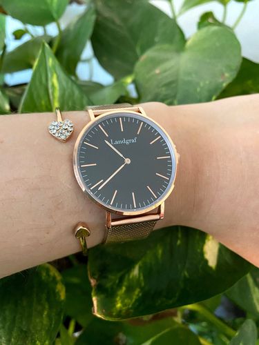 Customer photo review of World Edition Rosé Gold Black