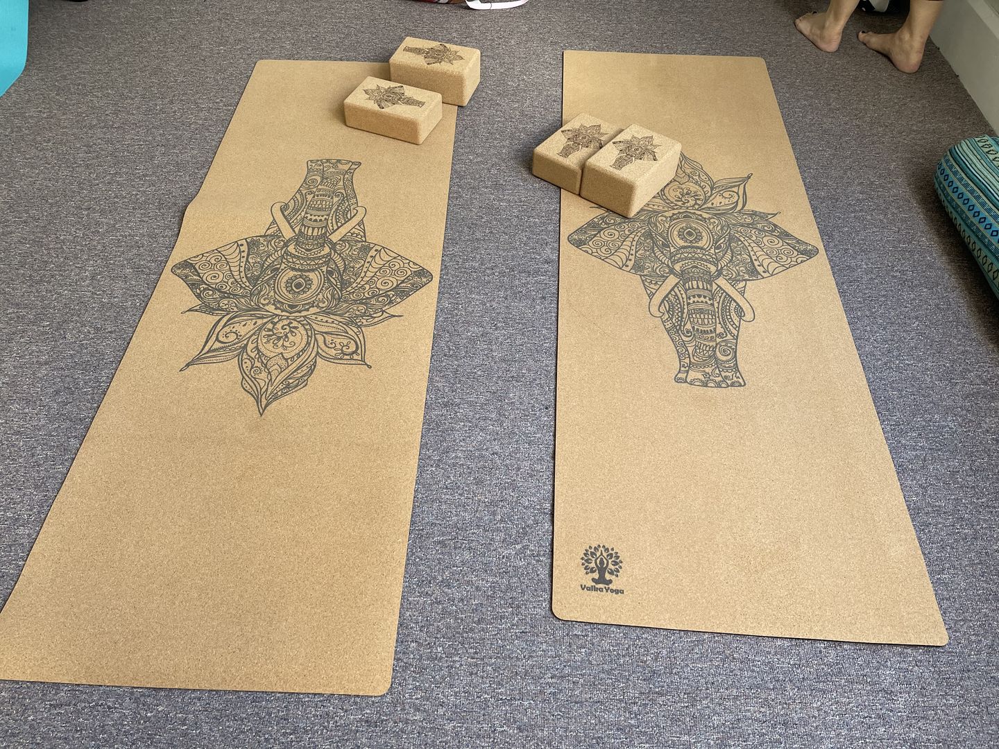 Customer photo review of Elephant Yoga Mat