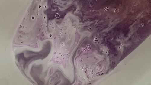 Customer photo review of Snow Fairie Bath Bomb