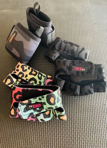 Customer photo review of Guantes Pesas GRAB Print Happy