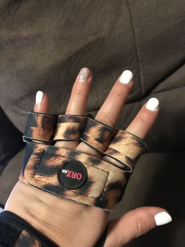 Customer photo review of Muñequeras WRAP Leopard