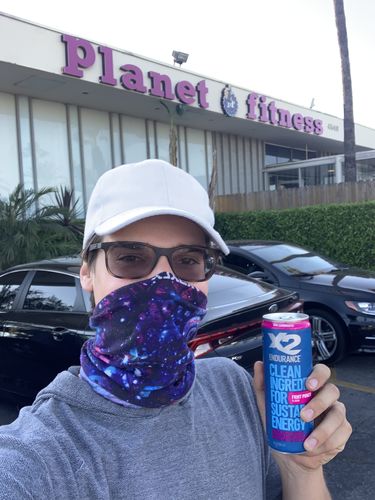 Customer photo review of X2 ENDURANCE™ Natural Energy Drink - Raspberry