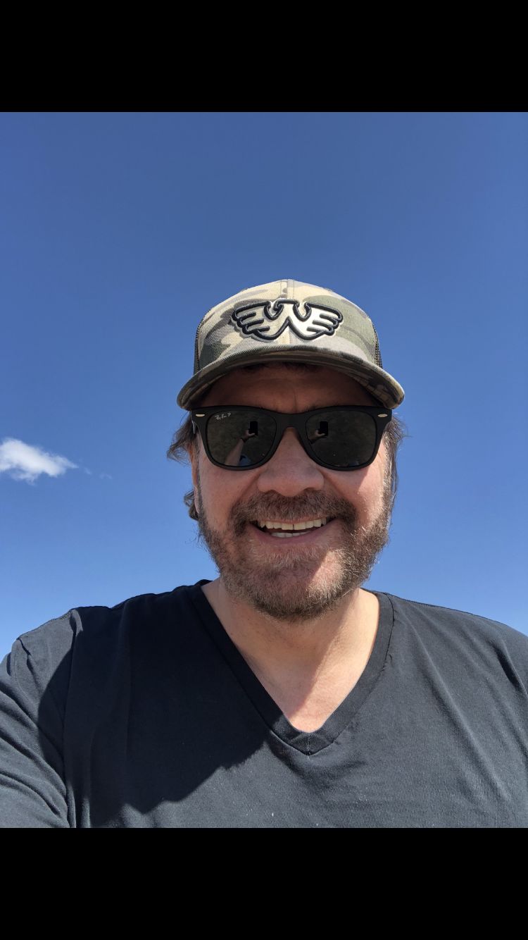 Customer photo review of 3D Outline Flying W Waylon Jennings Trucker Hat
